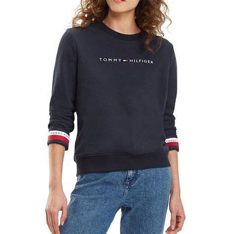 Tommy Hilfiger Bluza Damska Granatowa WW0WW24517 410 S ERLI Pl