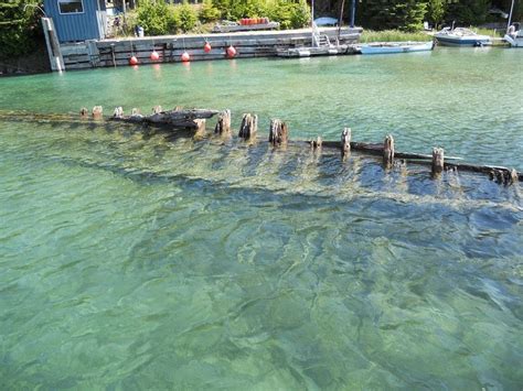 Shipwrecks At Big Tub Harbour In Lake Huron Amusing Planet