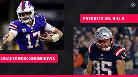 Playoff Draftkings Picks Nfl Dfs Lineup Advice For Patriots Bills Wild