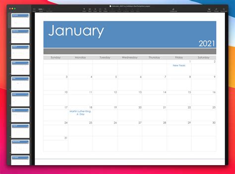 Calendar Template For Office Microsoft Word Templates