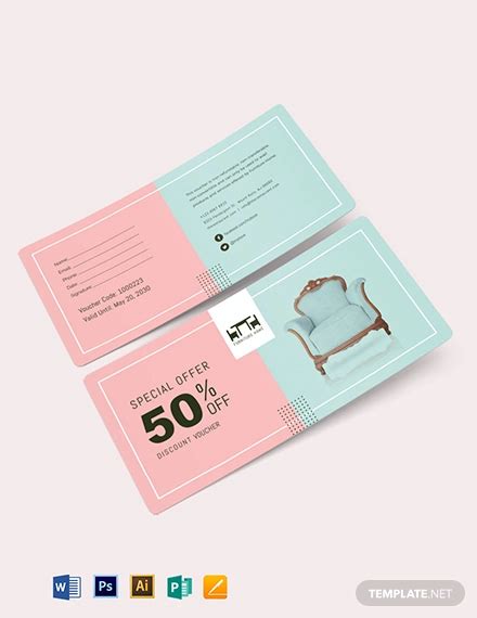 25+ Discount Voucher Examples - PSD, AI, Word | Examples