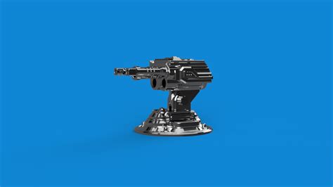 STL file Vape Pen Gun Turret Stand 🖊️ ・3D printable model to download・Cults