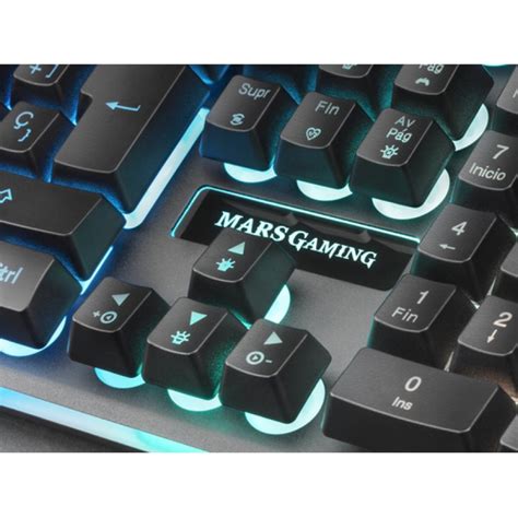 Mars Gaming Mk Teclado H Brido Rgb Negro Portugu S Pccomponentes