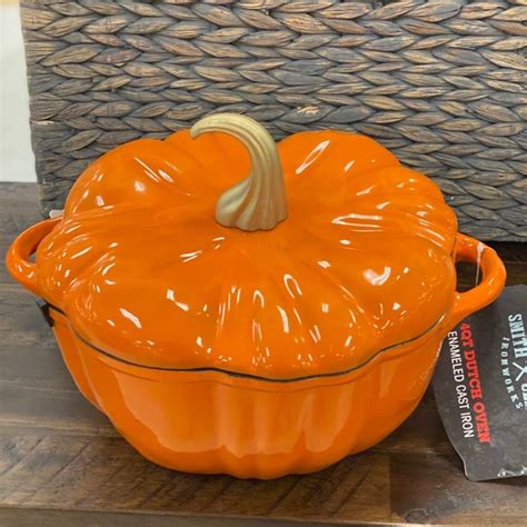 Smith And Clark Pumpkin Dutch Oven