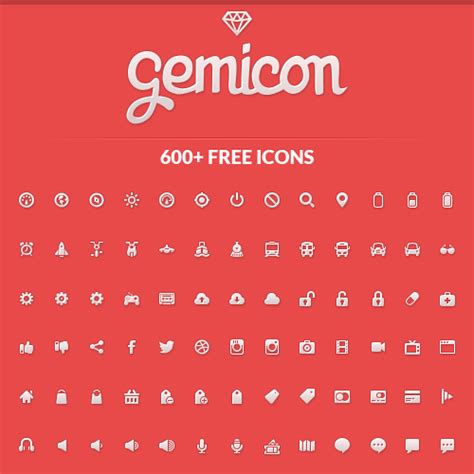 600 Gorgeous Black White PNG Icons Freebie Smashing Magazine