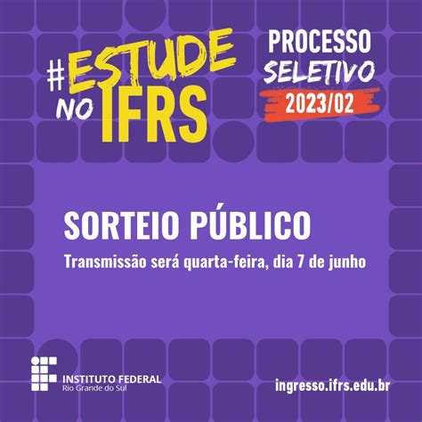 Candidatos Ao Ps Sorteio P Blico Ser Transmitido Pela Internet