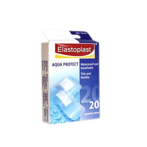 Elastoplast Aqua Protect Waterproof Assorted Strips X20 Leedo