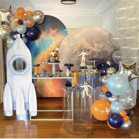 Pin by Stacey Jordan on Space theme party | Birthday party themes ...