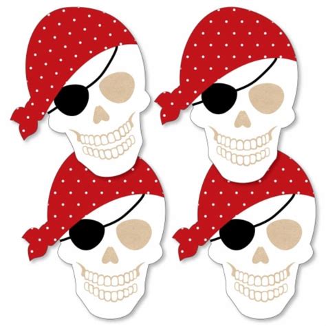 Big Dot Of Happiness Beware Of Pirates Decorations Diy Birthday Party