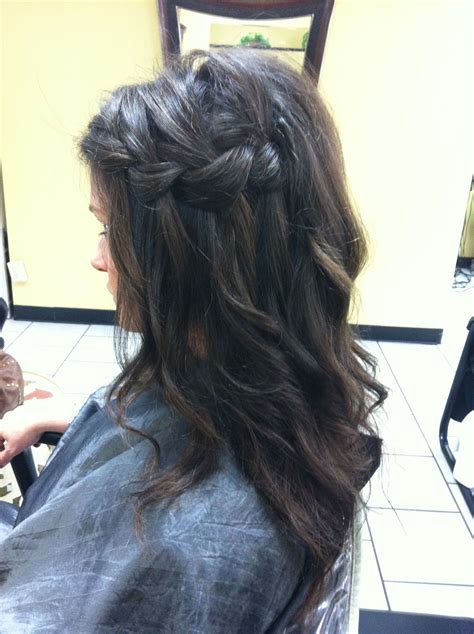 Waterfall braid