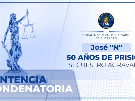 50 Años De Prisión Por Secuestro Agravado En Ixtapa Zihuatanejo Fge