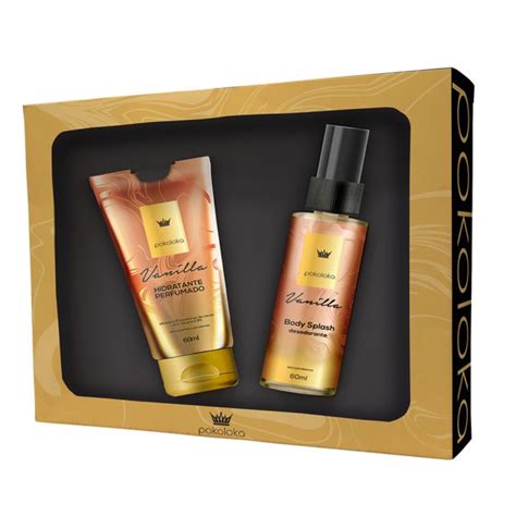 Kit Pokoloka Vanilla Hidratante Body Splash Ml Shopee Brasil