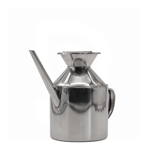 Stainless Steel 500 Ml Oil Jug Olive Oil Polsinelli Enologia