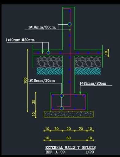 Solved Construct the wall footing reinforcement detailing | Chegg.com