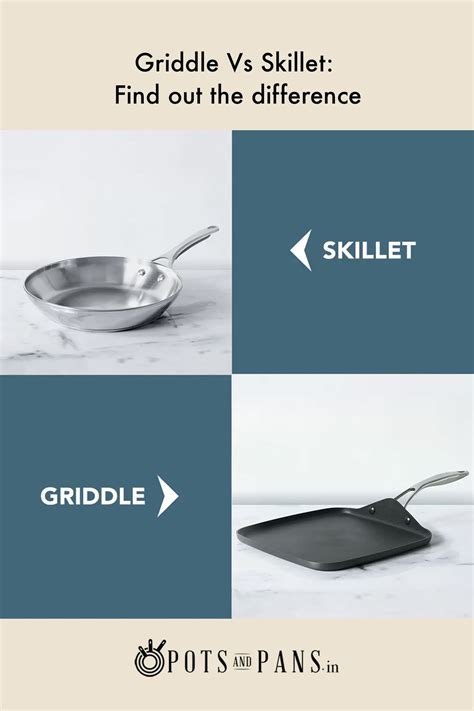 Griddle Vs Skillet Find Out The Difference Griddles Cooking Tools