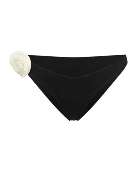 Larev Che Bikini Bottoms In Black Lyst