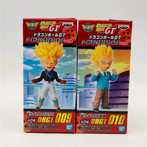 【未使用】新品未開封 ワールドコレクタブルフィギュア Wcf ドラゴンボールgt Vol2 超サイヤ人 孫悟飯 トランクス セットの落札情報