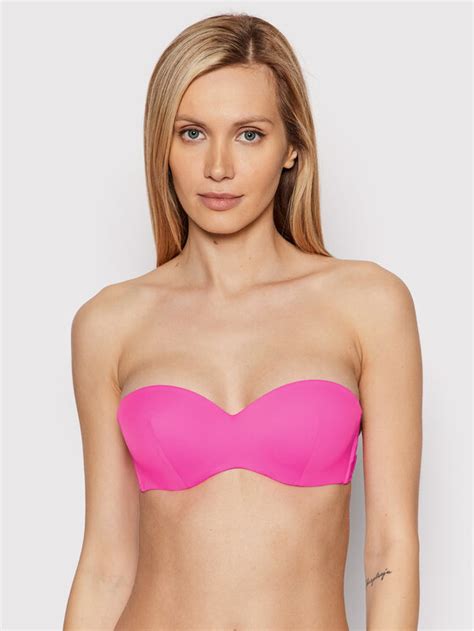 Guess Bikini Oberteil E2GJ52 LY00K Rosa Modivo De