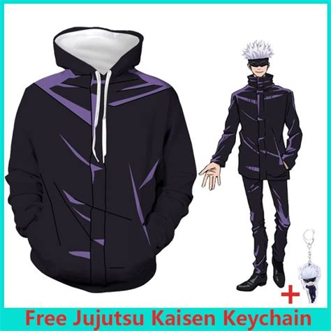 Jujutsu Kaisen Yuji Itadori Gojo Satoru Cosplay 3d Printed Hoodie