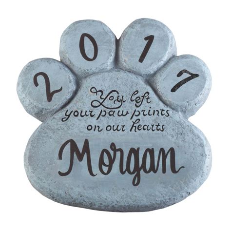 Personalized Pet Memorial Stone - Memory Stones - Miles Kimball | Personalized pet memorial, Pet ...