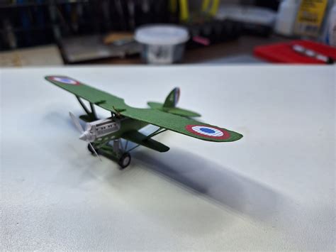 Nieuport Delage Nid C Paper Model Ecardmodels