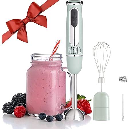 Amazon Powerful Immersion Blender Electric Hand Blender Watt