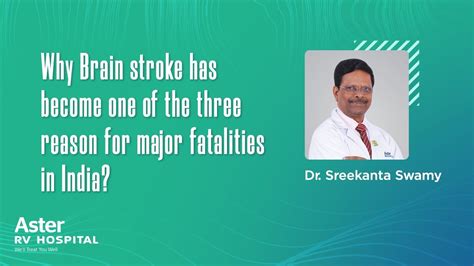 Brain Stroke Best Neurologist In Bangalore Dr Sreekanta Swamy