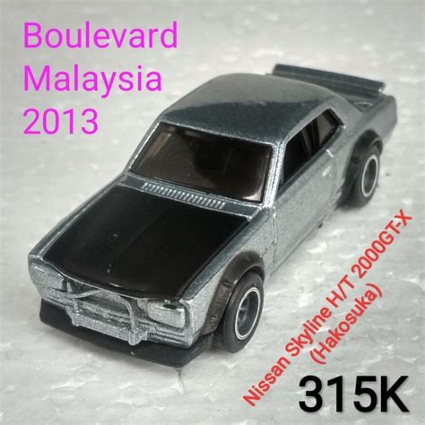 Jual Hot Wheels Boulevard Nissan Skyline HT 2000 GTX Hakosuka Shopee Indonesia