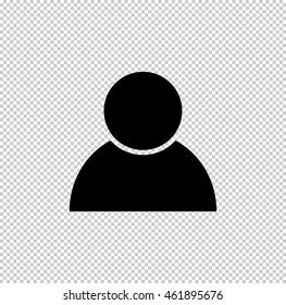 User Icon Black Vector Icon Stock Vector (Royalty Free) 364432901 ...