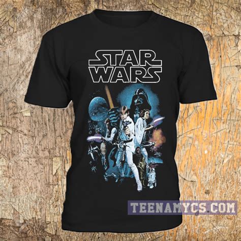 Star Wars Adult Unisex T Shirt Teenamycs