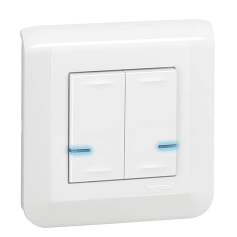 Connected Light Switch With Neutral Gang X W Mosaic White