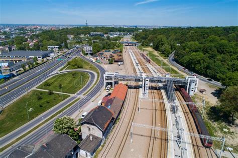 New Krakow Bonarka Railway Station In Poland Editorial Photography