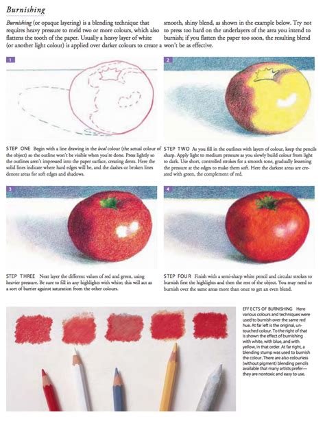 Color Pencil Drawing Techniques Step By Step Pdf - pencildrawing2019