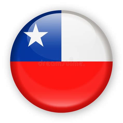 Chile Flag Vector Round Icon Stock Illustration Illustration Of Icon