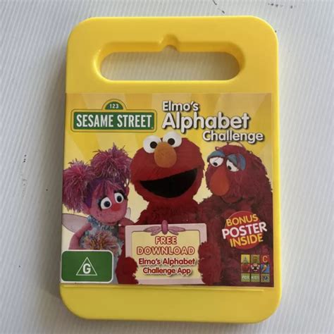 SESAME STREET Elmo S Alphabet Challenge DVD 2012 6 31 PicClick UK