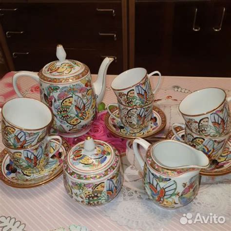 Кофейно-чайный китайский сервиз купить в Москве | Товары для дома и ...