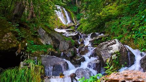 BEAUTIFUL WATERFALL The Best White Noise Of Nature Background Sounds