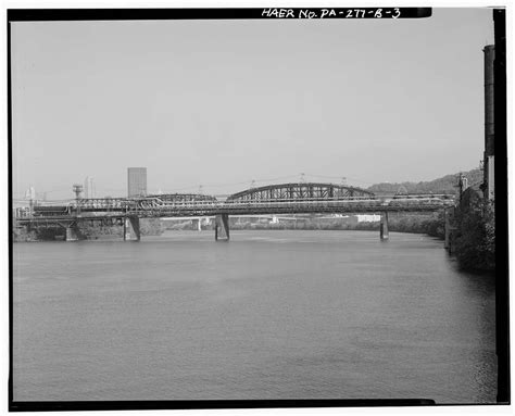 Monongahela Connecting Railroad Company, Main Bridge, Spanning Monongahela River at mile post 3. ...