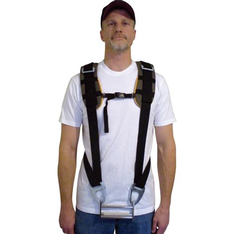 Pro Lift Shoulder Dolly Moving Strap System Dual Harness Lb