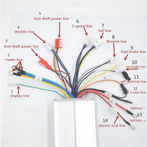 24v Electric Bike Controller Wiring Diagram