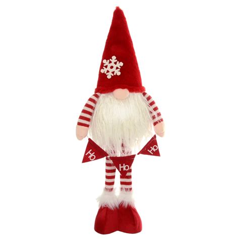 Buy Led Christmas Gonk Ho Ho Ho Bunting Red White 54cm Mr Crimbo Mrcrimbo