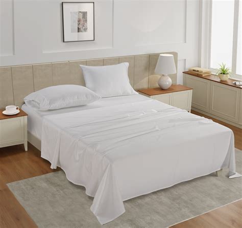 Casa Platino 4 Piece Hotel Quality King Size Bed Sheets Set 450 Thread