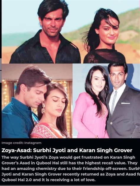 Karan Singh Grover And Surbhi Jyoti