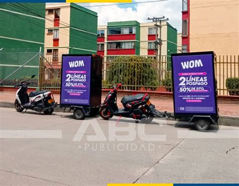 Moto Valla Abc Publicidad Movil