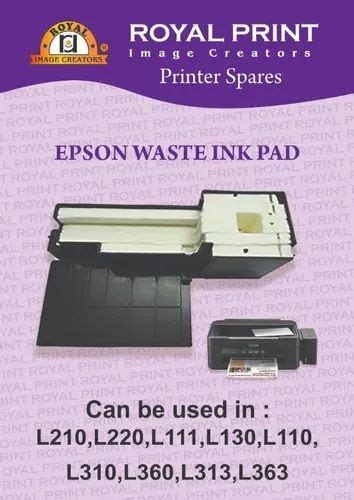 Black Inkjet Printer Epson Waste Ink Pad For Printing Industry Liquid