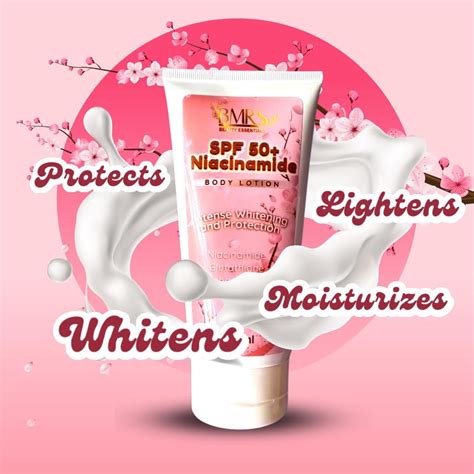 Bmrs Beauty Store Spf Niacinamide Body Lotion Intense Whitening And