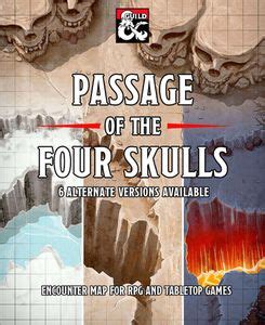 Tehox Maps Passage Of The Four Skulls RPG Item RPGGeek