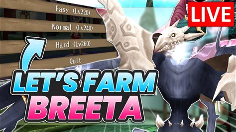 Let S Farm Breeta With Viewers Testing New Build Toram Online