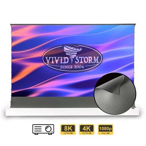 VIVIDSTORM S ALR Motorized Floor Rising Projector Screen - XGIMI Australia