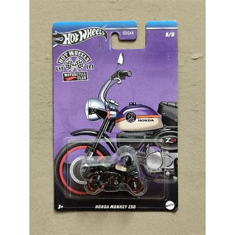 Hot Wheels Honda Monkey Z Motorcycle Club Shopee Malaysia